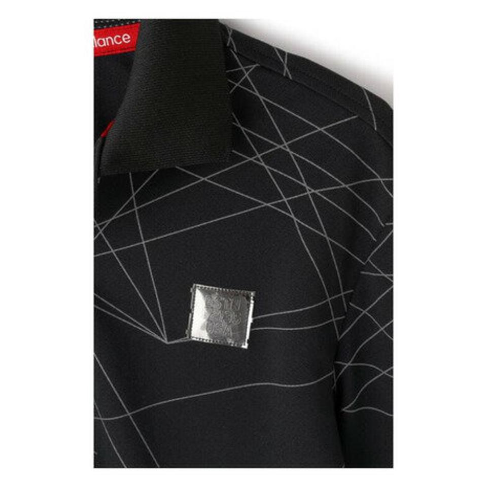 ニューバランス(new balance) ゴルフウェア 部分モーションレーザープリント 半袖ポロシャツ 012-0160002-010 (メンズ)