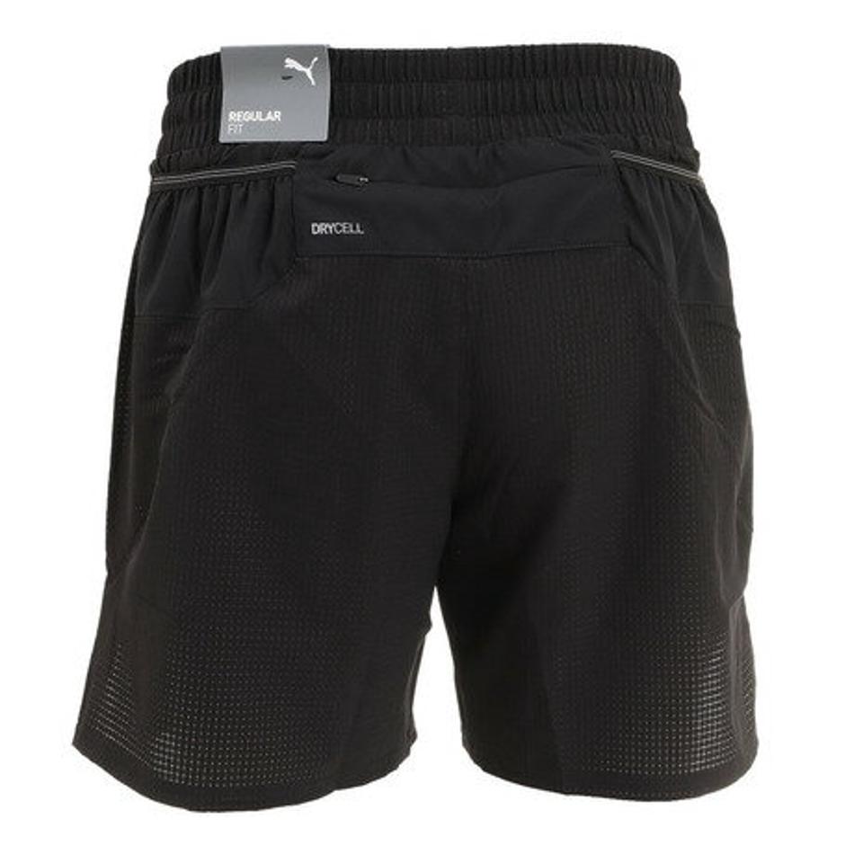 プーマ(PUMA) ランニング ウーブン 5インチ ショーツ 521980 01 BLK (メンズ)