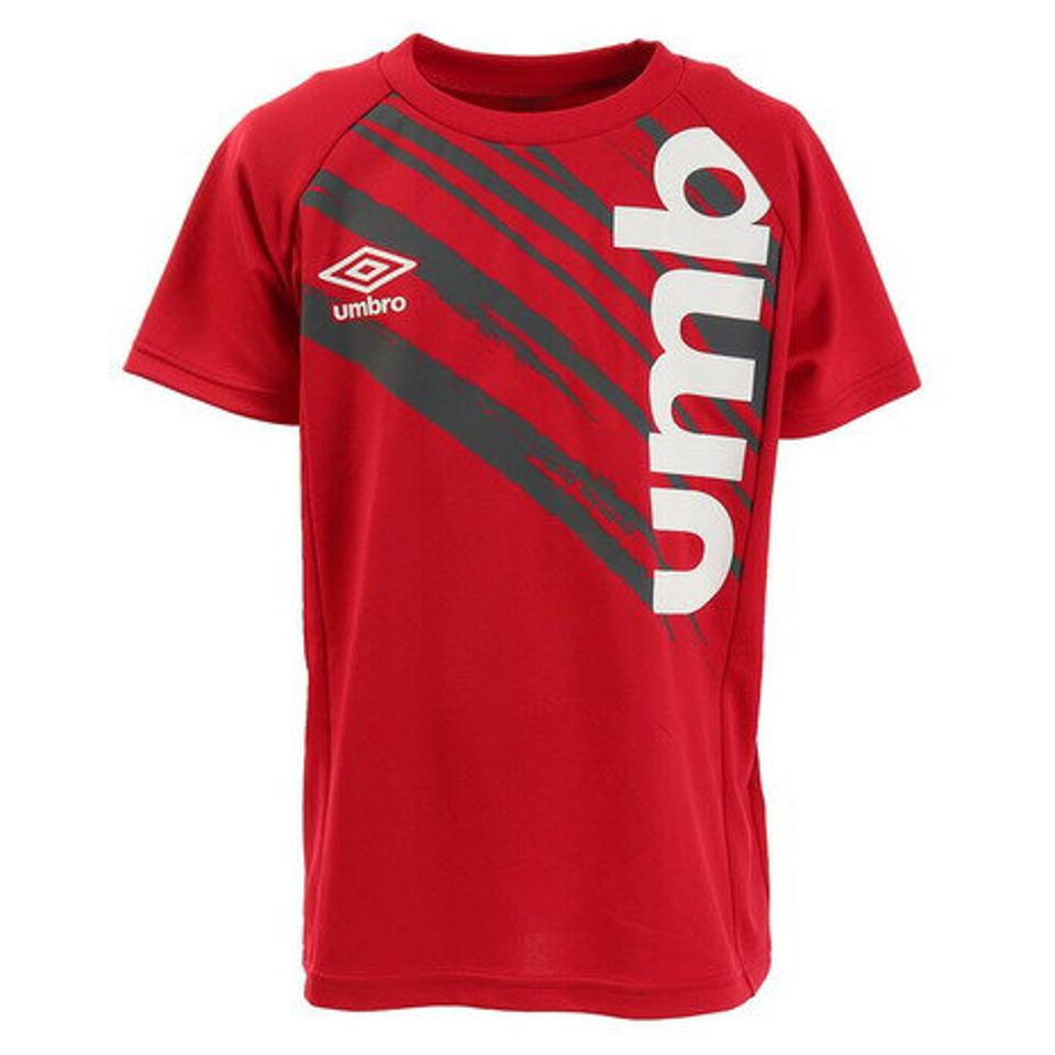 アンブロ(UMBRO)(キッズ)ジュニア 機能シャツ UMJPJA66XB RED