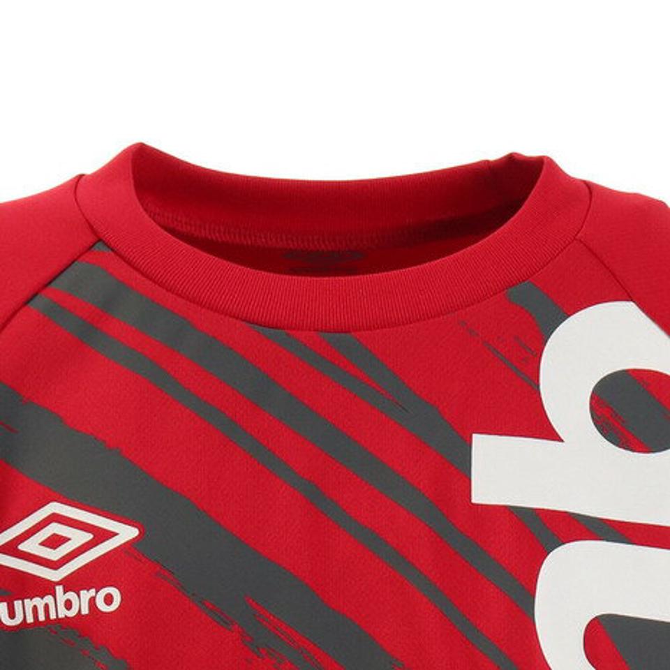 アンブロ(UMBRO)(キッズ)ジュニア 機能シャツ UMJPJA66XB RED