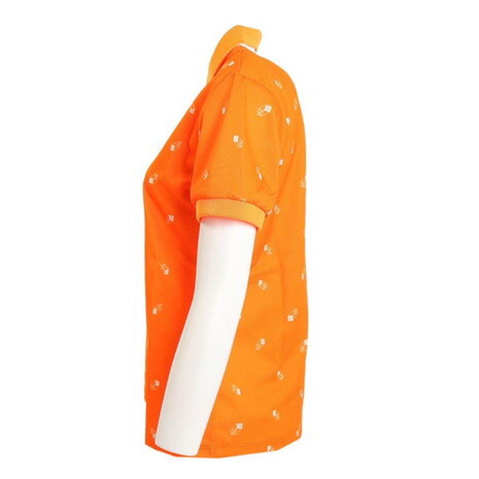 プーマ(PUMA) ゴルフウェア 吸汗速乾 ドライ 快適♪ 3Dロゴ AOP 半袖ポロシャツ 930561-03 (レディース)