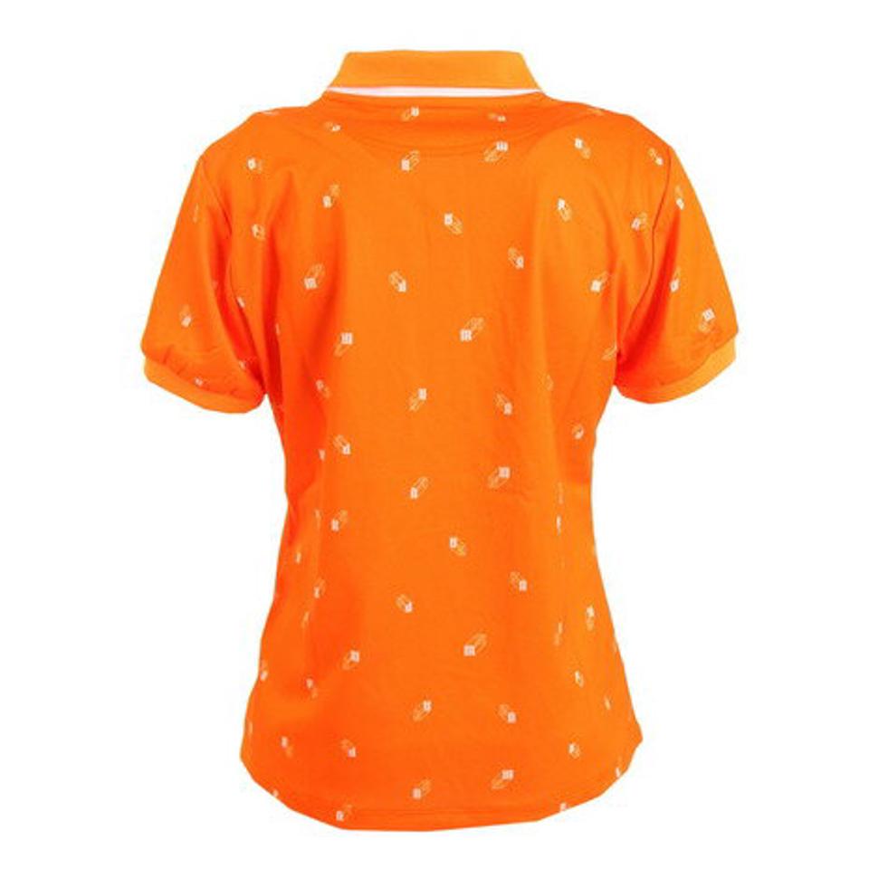 プーマ(PUMA) ゴルフウェア 吸汗速乾 ドライ 快適♪ 3Dロゴ AOP 半袖ポロシャツ 930561-03 (レディース)