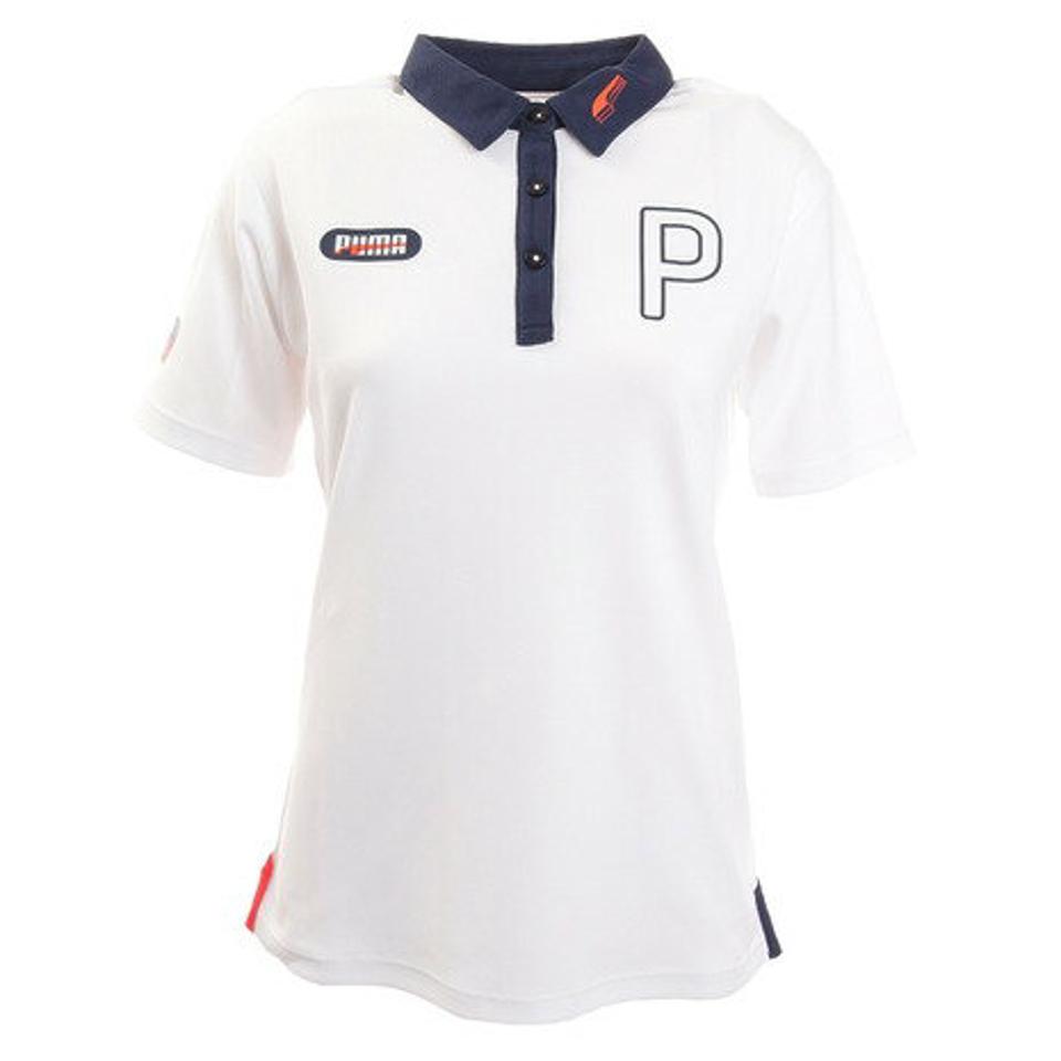 プーマ(PUMA) ゴルフウェア ゴ接触冷感 ツアーデザイン 半袖 ポロシャツ 930557 (レディース)