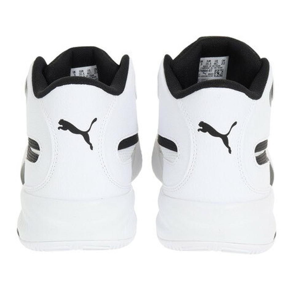 プーマ（PUMA）（キッズ）ジュニアバスケットシューズ バッシュ トリプルミッド 37688407
