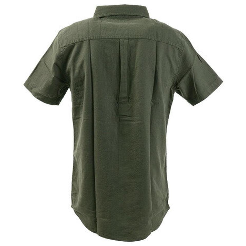 エーシーピージー(ACPG) メンズ シャツ リネンミックス 半袖 871PA0EG3108KHK (メンズ)