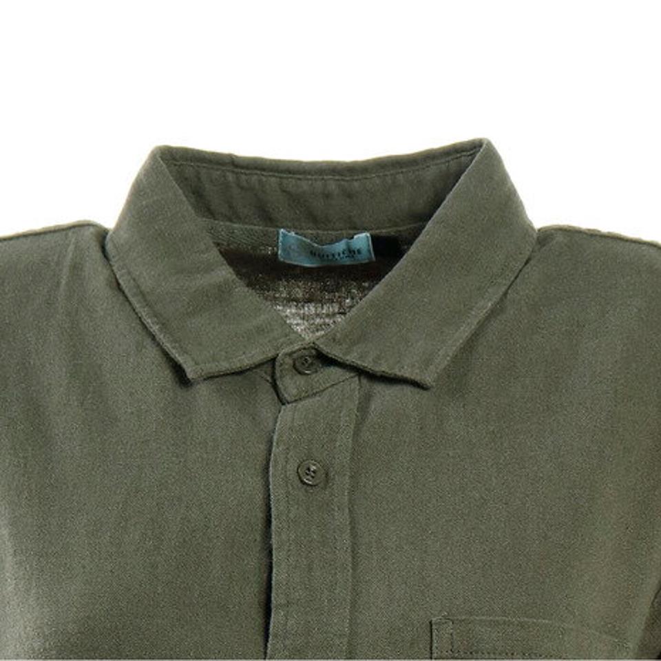 ウィッテム(HUITIEME) クール リネン シャツ チュニック HU20SNS864207 OLV (レディース)