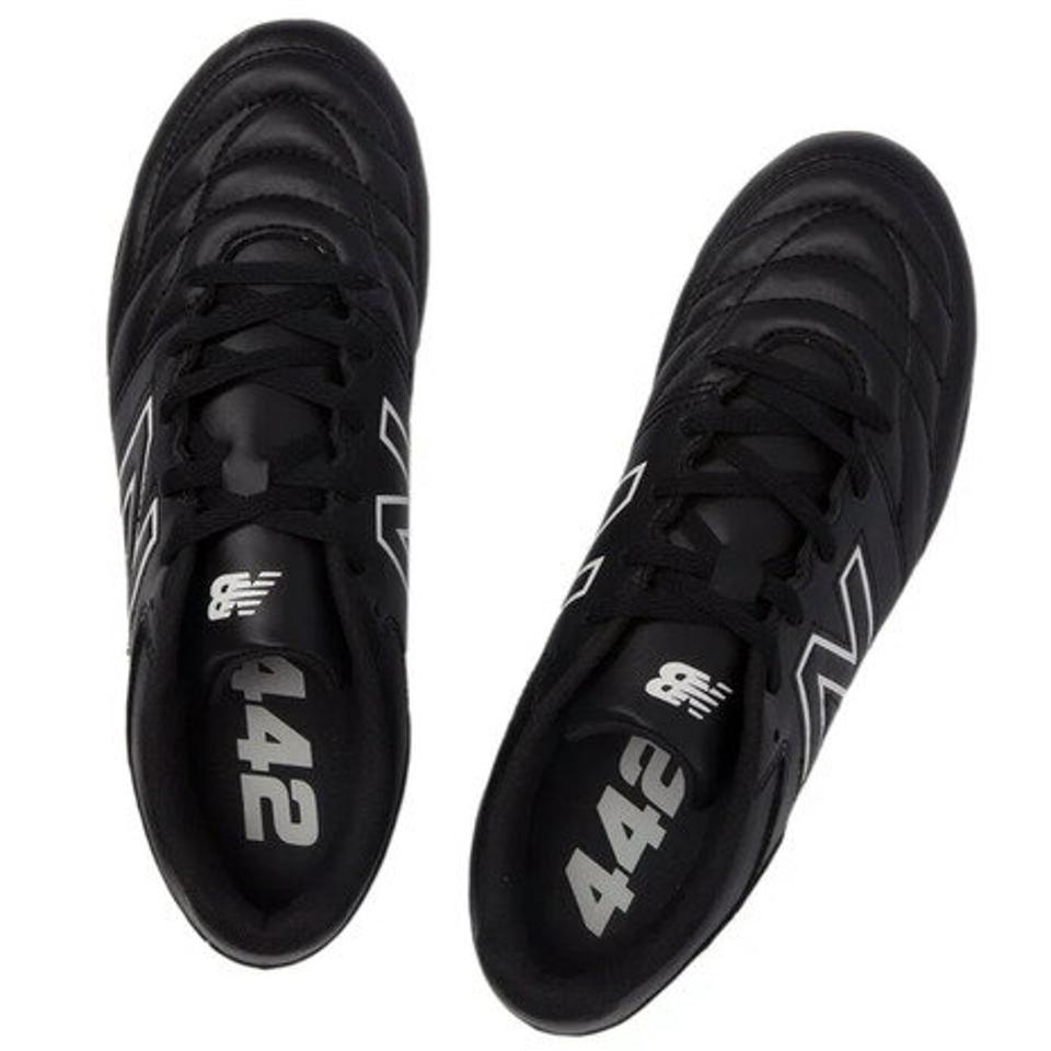 【3/10 24h限定 エントリー＆対象3店舗以上買い回りで最大P10倍！】ニューバランス（new balance）（キッズ）ジュニアサッカースパイク ハードグラウンド用 サッカーシューズ 442 v2 Academy HG JNR JS43HBK2 M