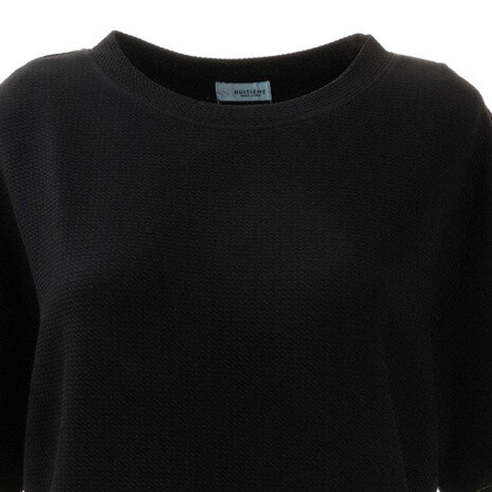 ウィッテム(HUITIEME) UVカット ジャカード 半袖 チュニック HU20EG864408 BLK (レディース)