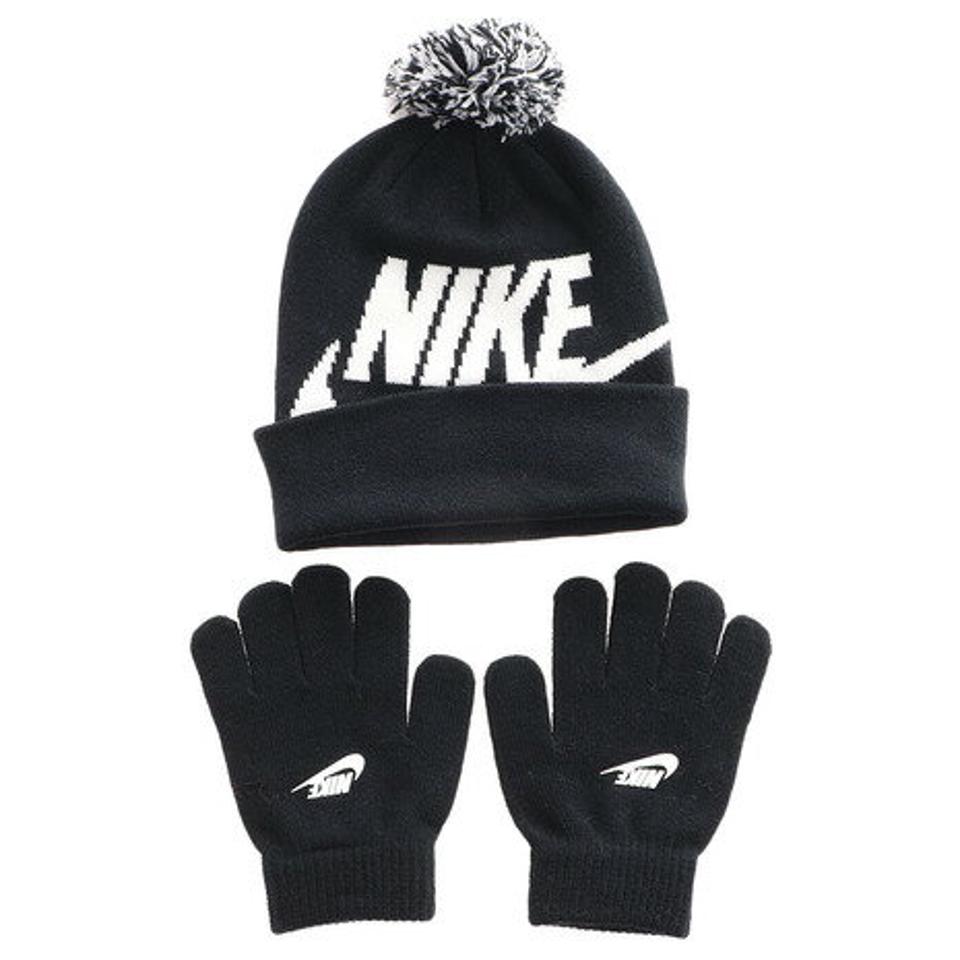 ナイキ（NIKE） ニットキャップSWOOSH 手袋セット 8A2695-023 （キッズ）