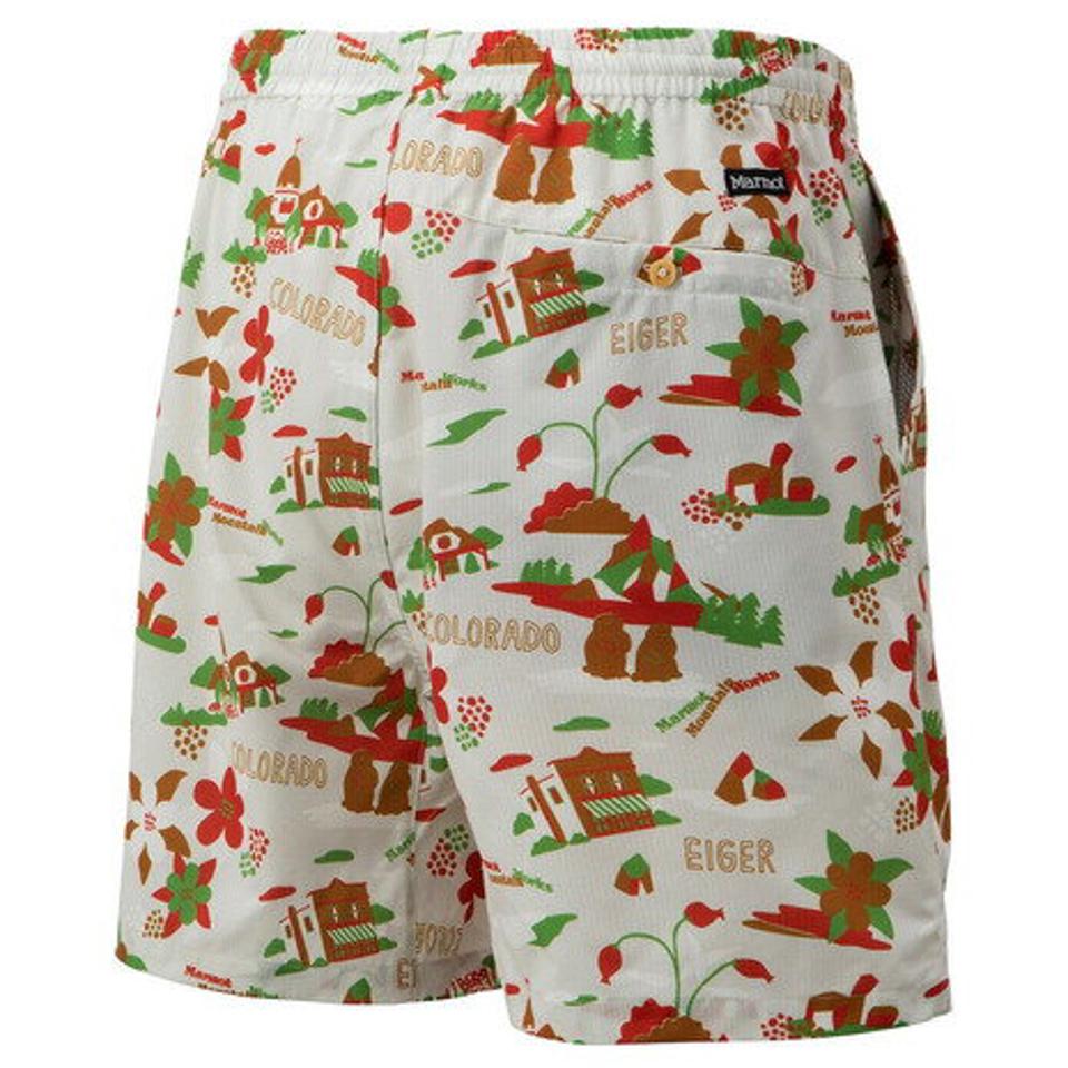 マーモット(Marmot)(メンズ)ショートパンツ ショーツ ハイカーアロハショートパンツ TOMRJD97 IVO アイボリー