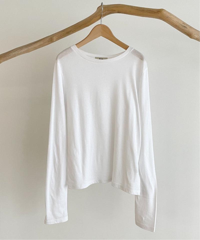 RED CHOP WORKS  テンセルコットンロングTシャツ（RED CHOP WORKS）
