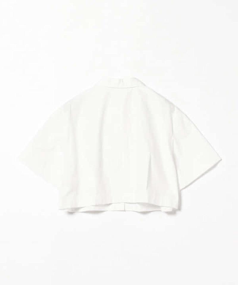 Ray BEAMS / クロップド ワイド シャツ