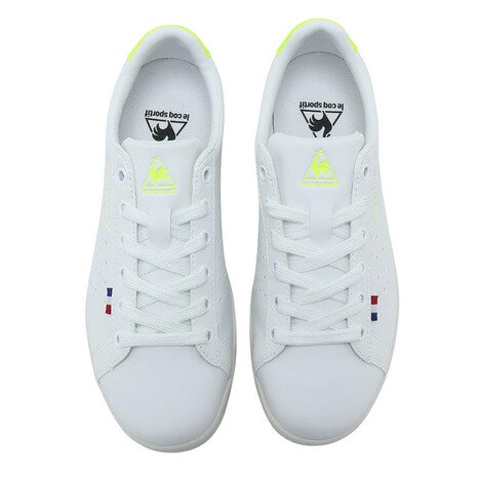 ルコック スポルティフ（Lecoq Sportif） LA ローラン SL 白 ホワイト イエロー QL1TJC06WY スニーカー スポーツシューズ 靴 シューズ メンズ （メンズ）
