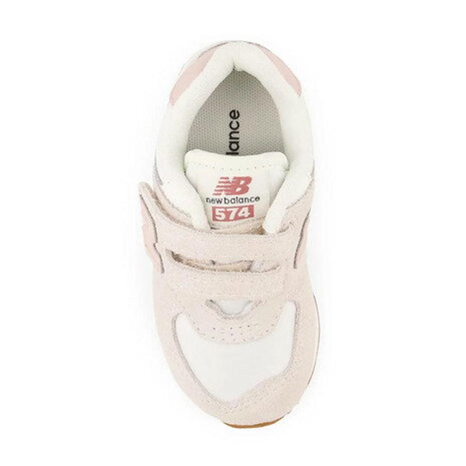 ニューバランス（new balance）（キッズ）574 ホワイト IV574RP1 W スニーカー ジュニア スポーツシューズ 子供 運動 テープ 14.0 14.5 15.0 15.5 16.0 16.5