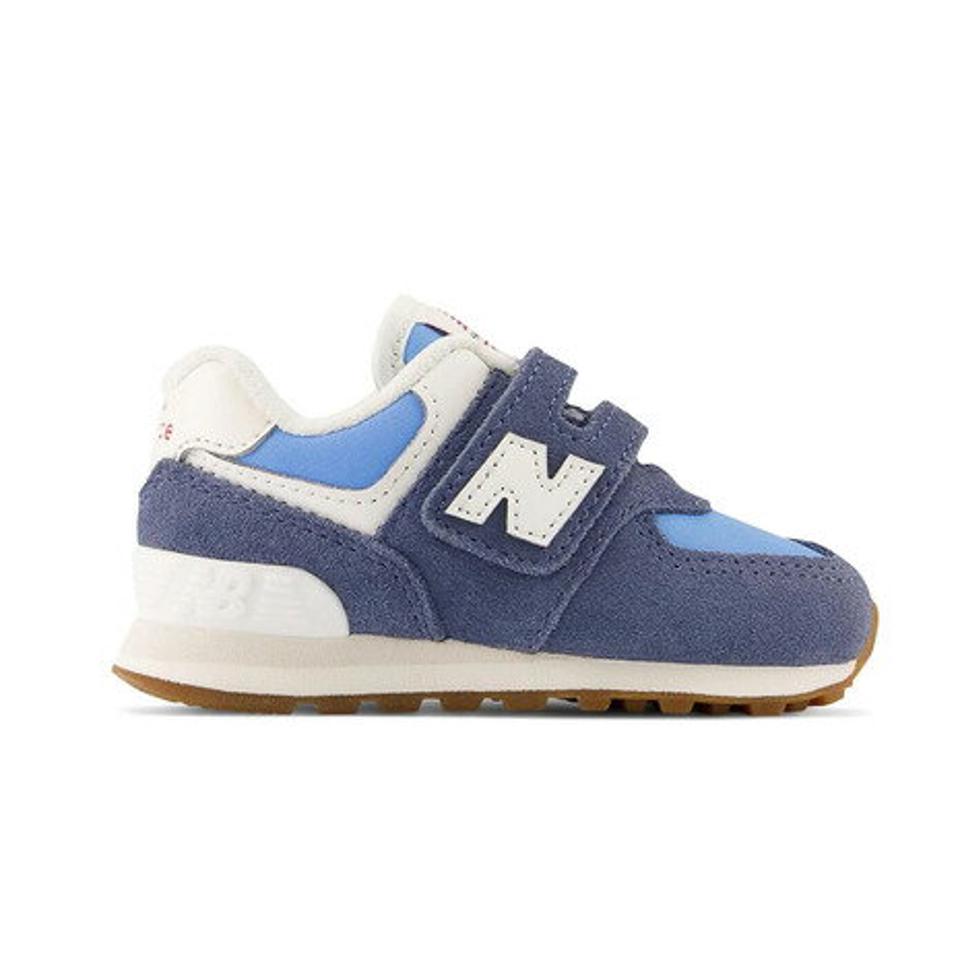 ニューバランス（new balance）（キッズ）574 ネイビー IV574RA1 W スニーカー ジュニア スポーツシューズ 子供靴 運動 テープ 14.0 14.5 15.0 15.5 16.0 16.5