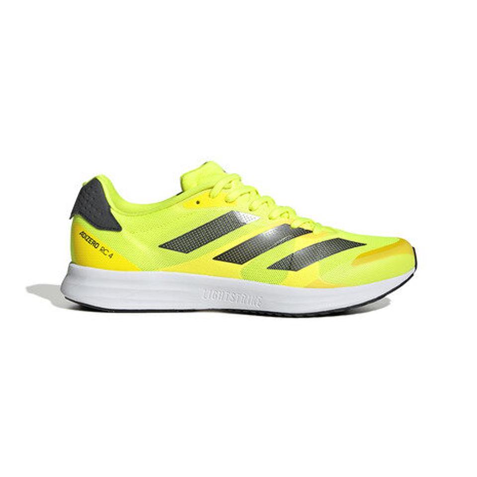 アディダス（adidas）（メンズ）アディゼロ RC 4 イエロー 黄色 GX6662 ランニングシューズ ジョギングシューズ トレーニング スポーツ スニーカー 運動靴