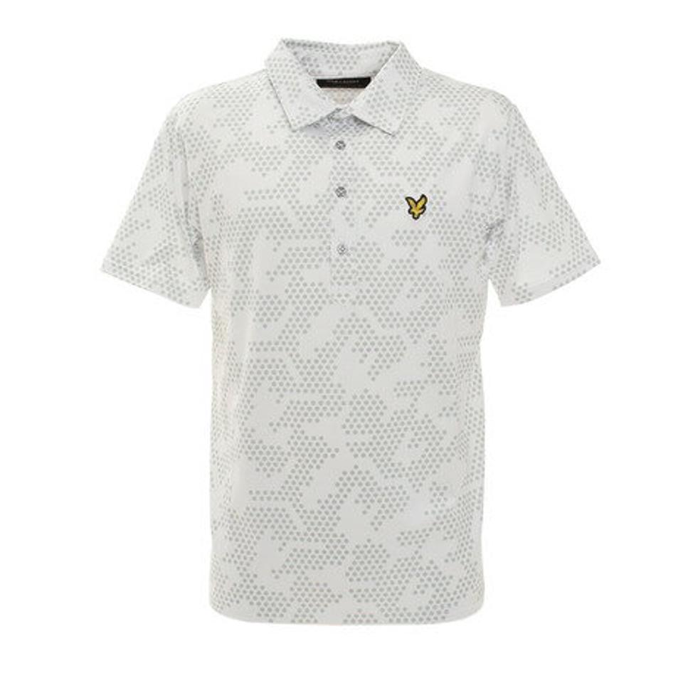ライルアンドスコット(LYLE&SCOTT) ゴルフウェア FUNCTIONAL 半袖ポロシャツ LSM-0A-AP08-WHITE (メンズ)