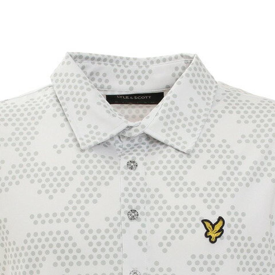 ライルアンドスコット(LYLE&SCOTT) ゴルフウェア FUNCTIONAL 半袖ポロシャツ LSM-0A-AP08-WHITE (メンズ)