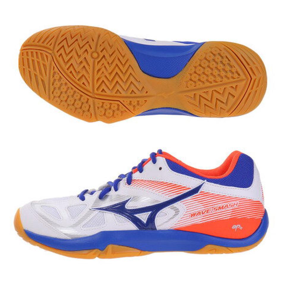ミズノ（MIZUNO） バドミントンシューズ ユニセックス ウエーブスマッシュ 5 71GA196027 （メンズ）