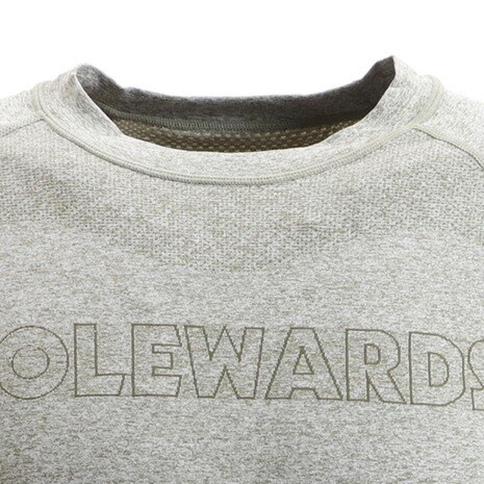 POLEWARDS シームレス クルーネックシャツ PW27JB30OLV (メンズ)