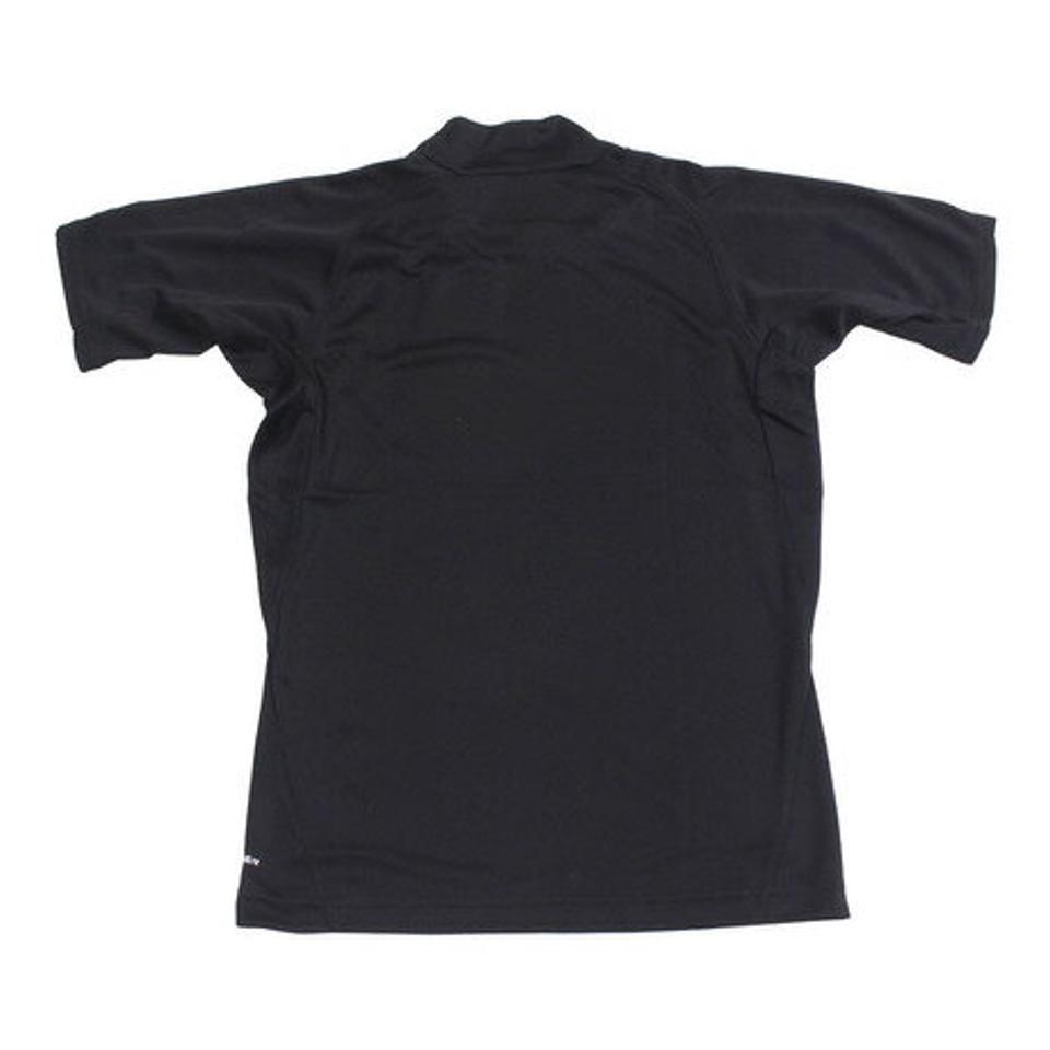 【9/5 24h限定エントリー&対象4店舗買い回りで最大P10倍!】美津和タイガー(mitsuwa-tiger) 野球 アンダーシャツ 半袖 ジュニア RT ハイネック ショートスリーブ インナー シャツ UWRJDYS-003 黒 (キッズ)