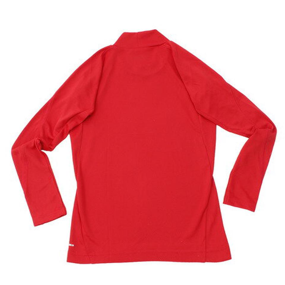 美津和タイガー(mitsuwa-tiger) 野球 アンダーシャツ ジュニア RT ジュニア長袖ハイネック インナー シャツ UWRJDYS-001 赤 (キッズ)