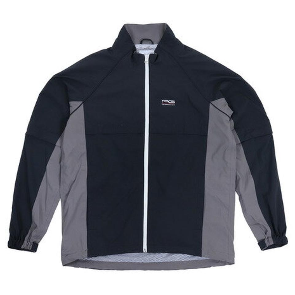 パフォーマンスギア(PG) ゴルフウェア レインウエア メンズ 上下セット PGDGRW1703 BLK (B) 収納袋付 雨具 (メンズ)