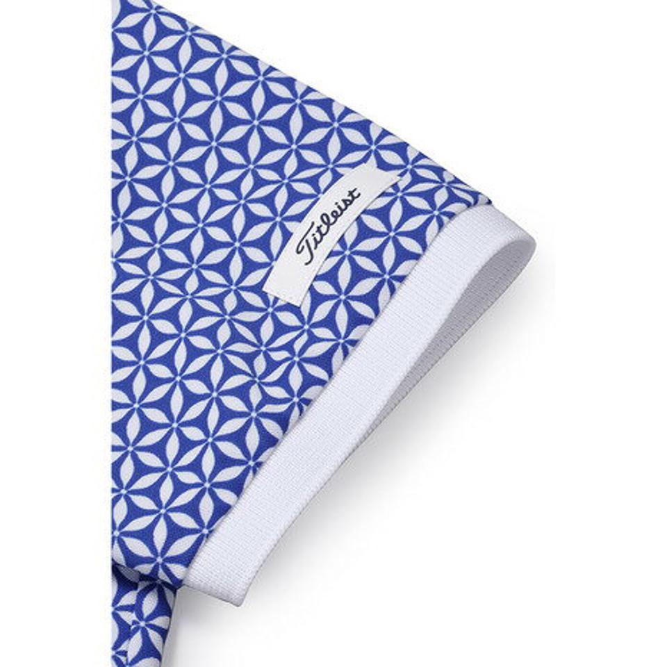 タイトリスト(TITLEIST) ゴルフウェア 吸汗速乾 UVカット フラワープリント 半袖ポロシャツ TSWC2207RB (レディース)