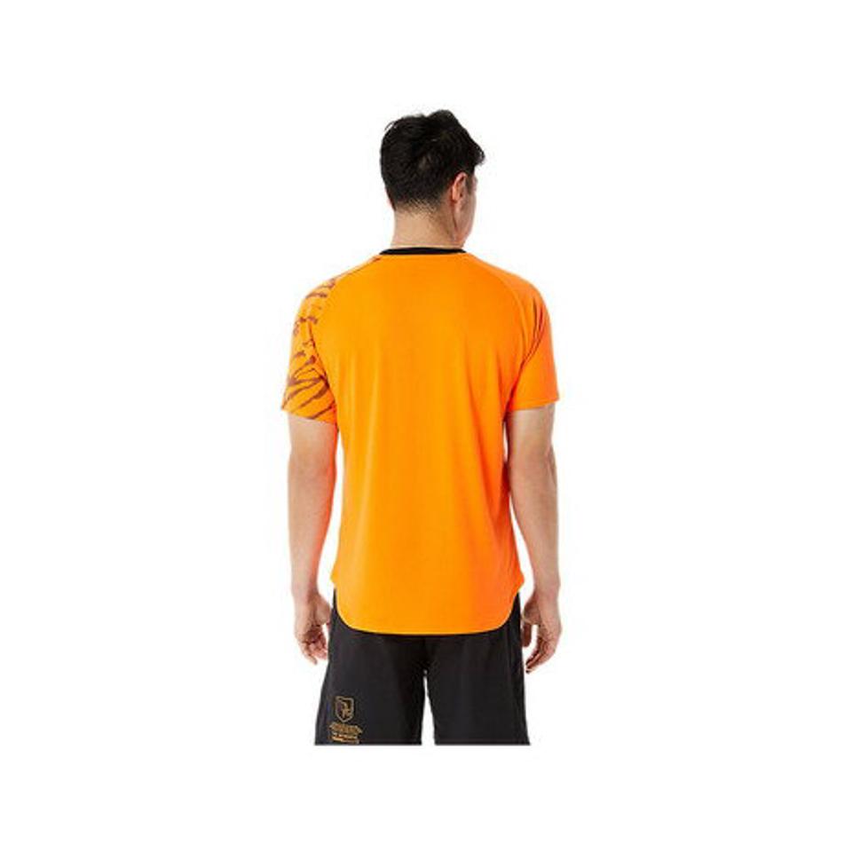 アシックス(ASICS)(メンズ)バレーボールウェア ドライイーグルライン半袖シャツ 2051A316.801