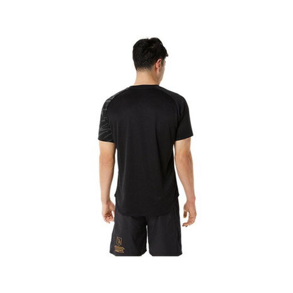 アシックス(ASICS)(メンズ)バレーボールウェア ドライイーグルライン半袖シャツ 2051A316.001