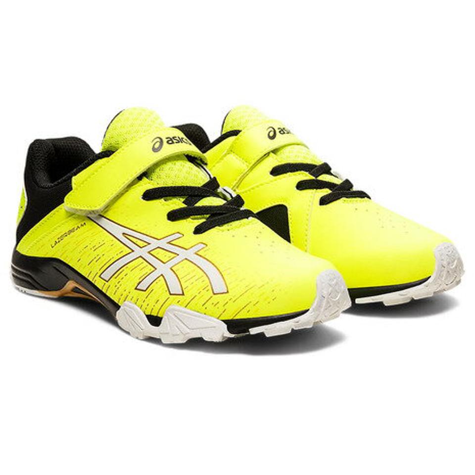アシックス（ASICS）（キッズ）ジュニア スニーカー 黄色 1154A141.750 レイザービーム LAZERBEAM SH-MG フラッシュイエロー ランニングシューズ