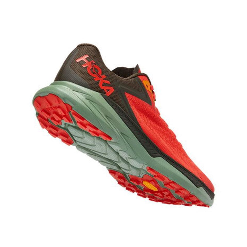 【2/25 24h限定 エントリー＆対象4店舗買い回りで最大P10倍！】ホカ（HOKA）（メンズ）ランニングシューズ ジナール ZINAL オレンジ 1119399-FBOL スニーカー トレイルラン オフロード 軽量 通学 通勤