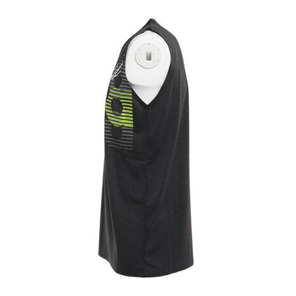 スフィーダ(SFIDA)(メンズ)タンクトップ メンズ COOLTECT sfida TRシャツ N/S ヘザー SA-22X03 BLK/LIM