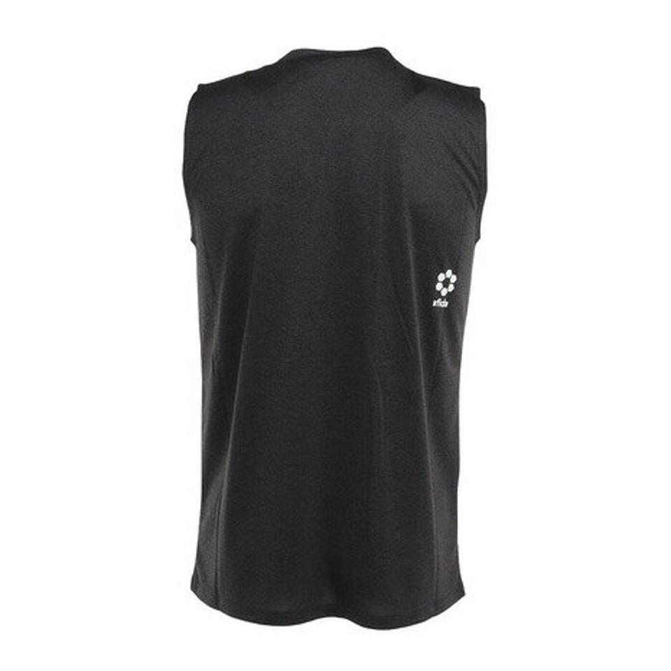 スフィーダ(SFIDA)(メンズ)タンクトップ メンズ COOLTECT sfida TRシャツ N/S ヘザー SA-22X03 BLK/LIM