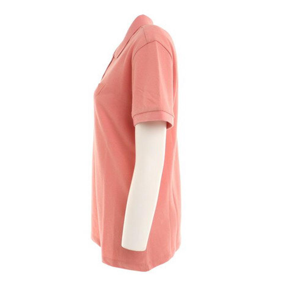 ゲス(GUESS)(レディース)ワンポイントロゴ 半袖ポロシャツ YM2K8470 KPNK