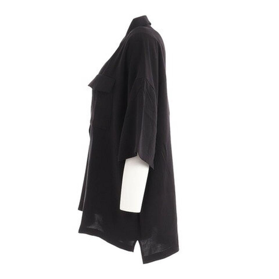 【10/26 10:00〜10/28 23:59迄 エントリー&対象3店舗買い回りで最大P10倍!】エルケクス(ELKEX) ECOVERO シャツ EKL2SP4145 BLK (レディース)