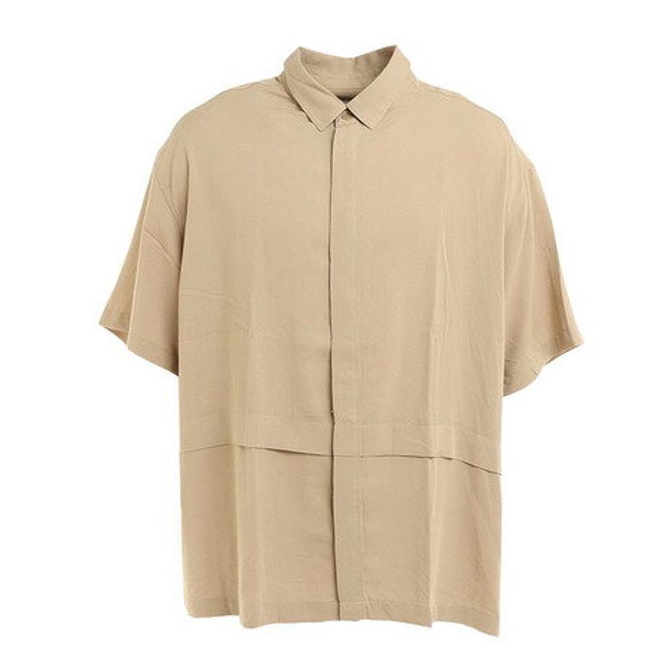 エルケクス(ELKEX)(メンズ)ECOVERO シャツ EKM2SP4133 BEG