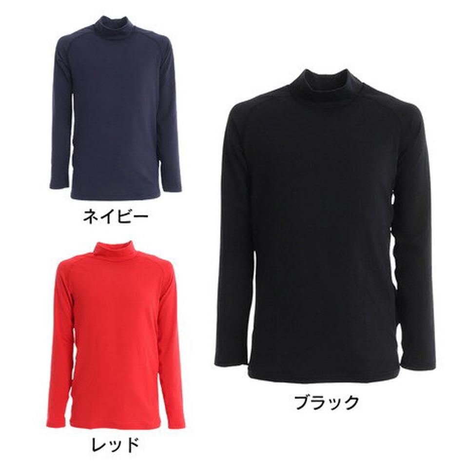 YABANE ジュニア 野球 アンダーシャツ ドライプラス抗菌ストレッチハイネック長袖シャツ YA2ABJ01 抗菌効果 吸汗速乾性 抗菌防臭 UVケア (キッズ)