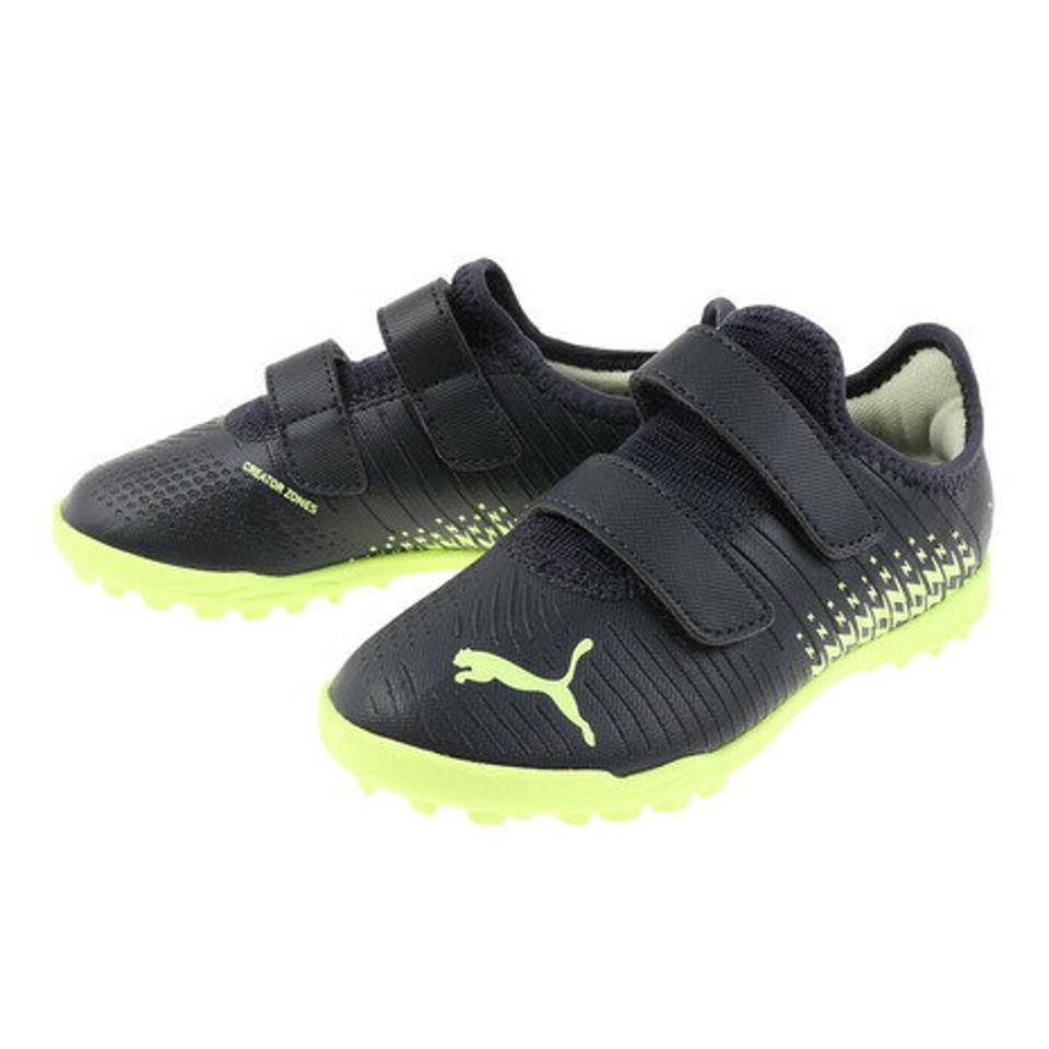 【2/5 24h限定 エントリー＆対象4店舗買い回りで最大P10倍！】プーマ（PUMA）（キッズ）ジュニアサッカートレーニングシューズ フューチャー Z 4.4 TT V 10701901 マジックテープ