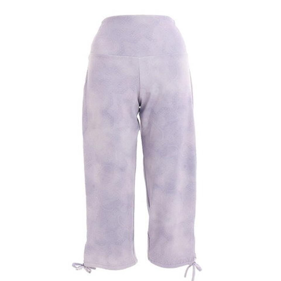 リアルストーン(RealStone)(レディース)ヨガウェア フィットネスウェア エスニック柄 スタジオクロップドパンツ RS-L567S-LV