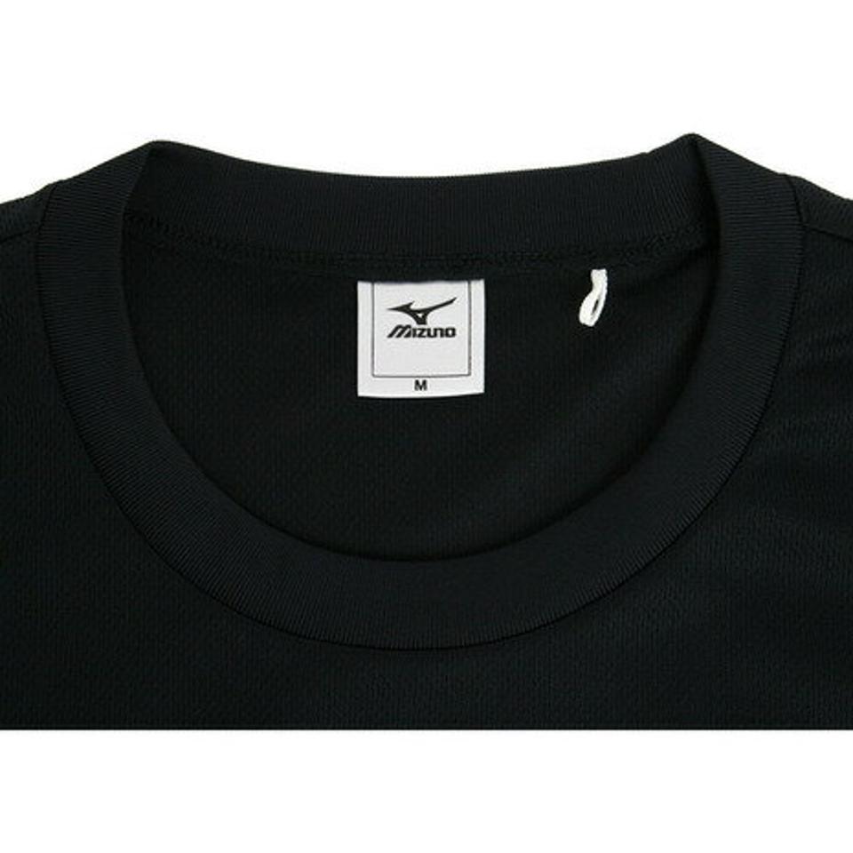 ミズノ(MIZUNO)(メンズ、キッズ)半袖プラクティスシャツ BLK PNK V2MA640297