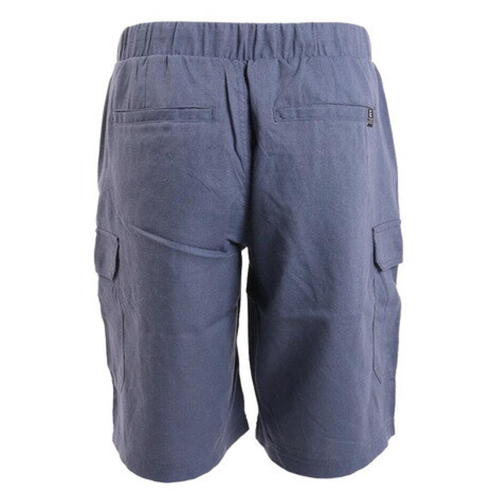 エルケクス(ELKEX)(メンズ)ショートパンツ リネン EKM2S14159 DBLU