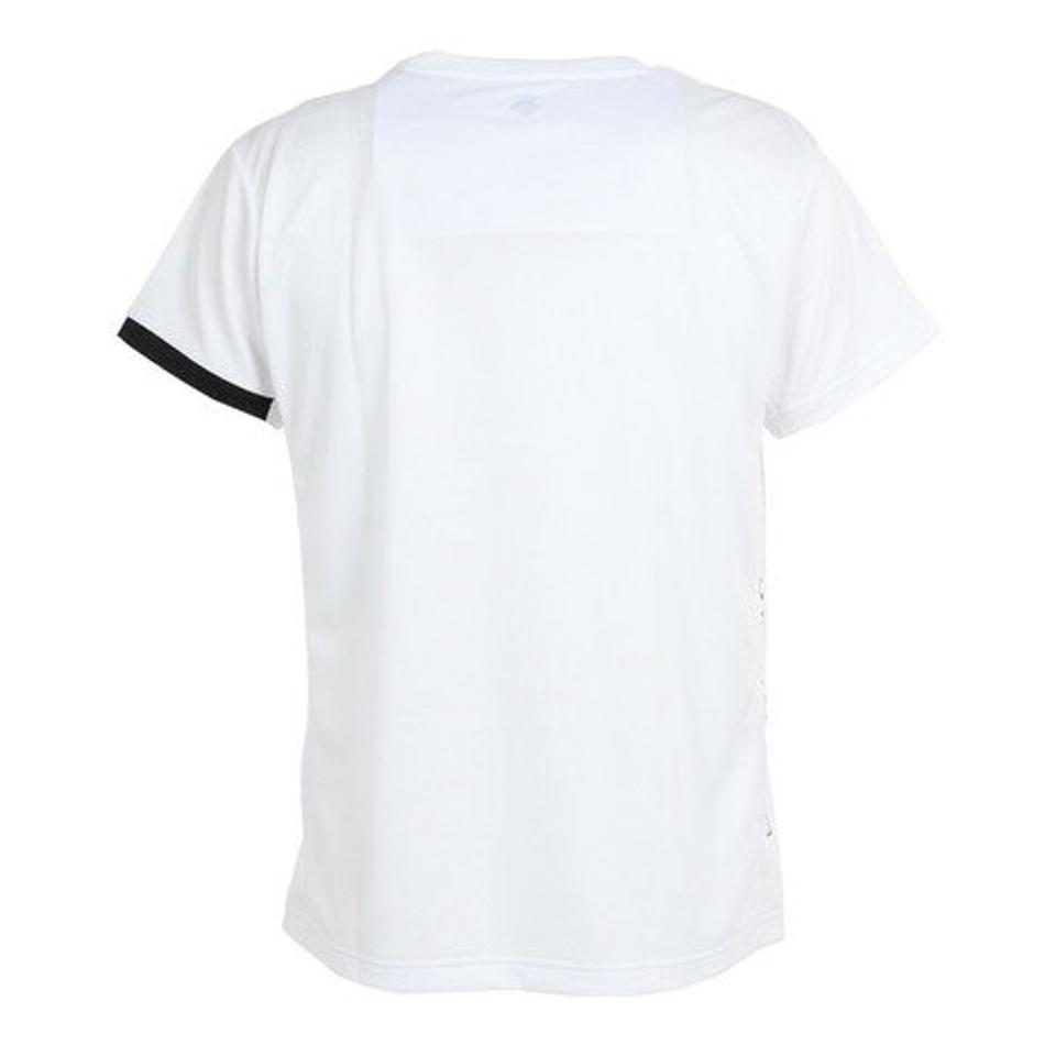 【10%OFFクーポン 12/29まで】デサント(DESCENTE)(メンズ)DRYMESH ショートスリーブシャツ DMMUJA51 WH