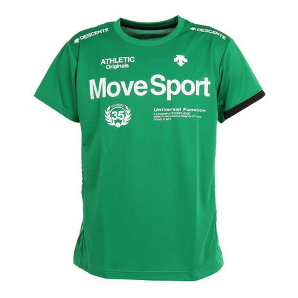 【10/5 24h限定エントリー&対象4店舗買い回りで最大P10倍!】デサント(DESCENTE) DRYMESH ショートスリーブシャツ DMMUJA51 GR (メンズ)