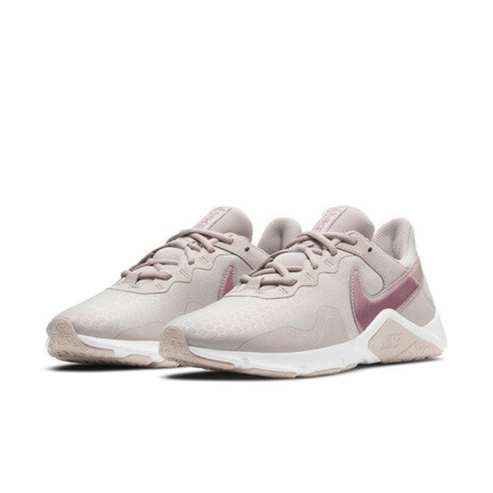ナイキ（NIKE）（レディース）WMNS レジェンド エッセンシャル CQ9545-003 フィットネス ジム シルバーパープル レディース スニーカー シューズ 室内 運動靴