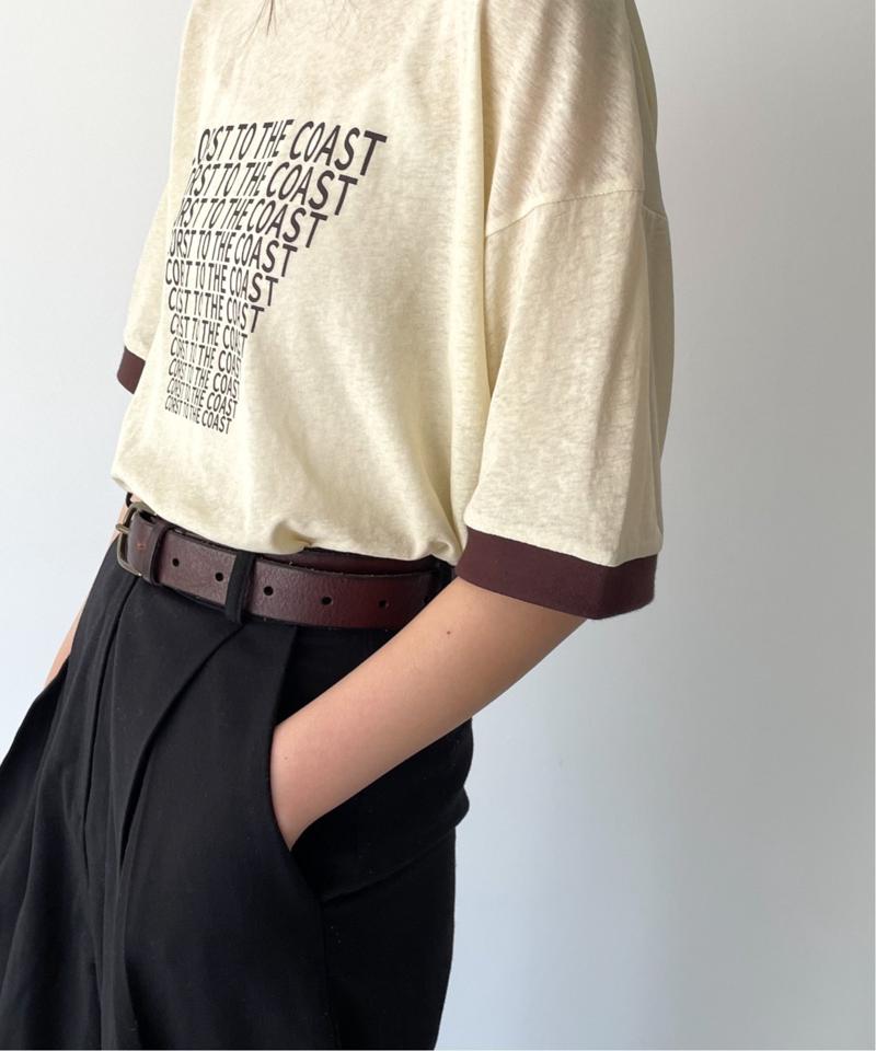 RED CHOP WORKS スラブリンガー半袖Tシャツ（RED CHOP WORKS）