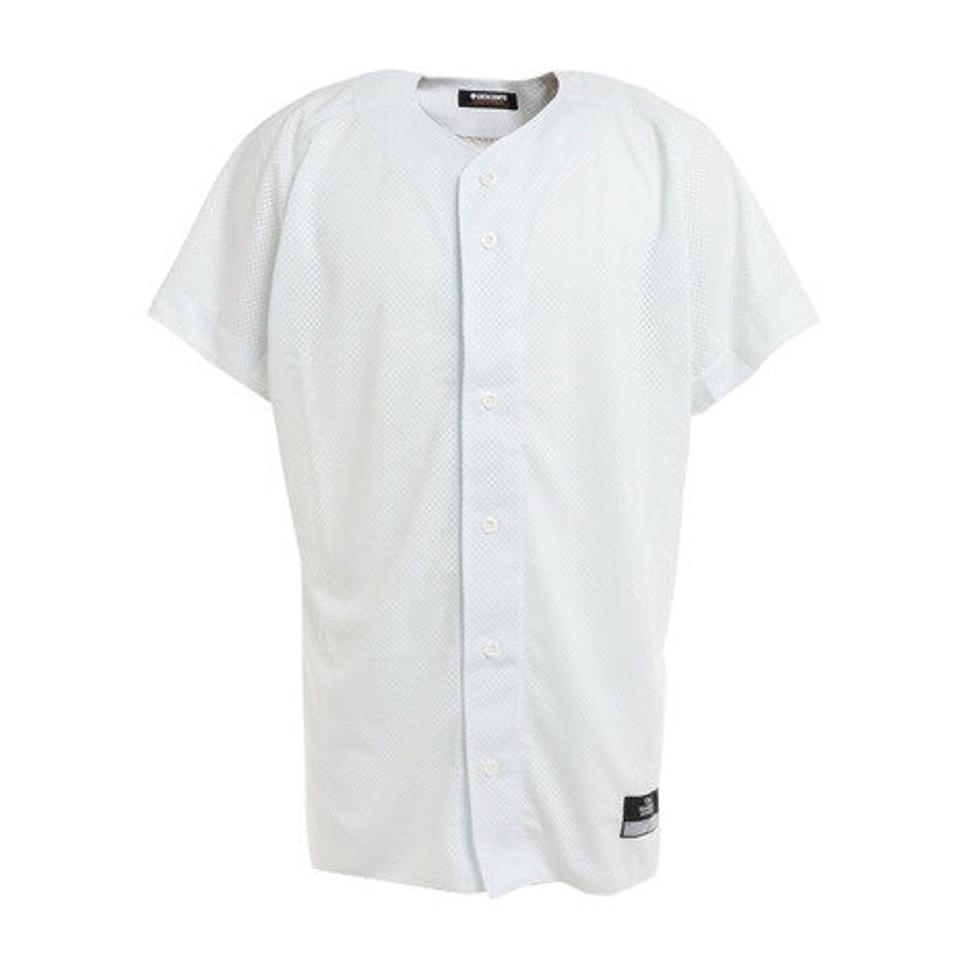 デサント(DESCENTE) 野球 ユニフォーム フルオープンシャツ STD-17T SWHT (メンズ)