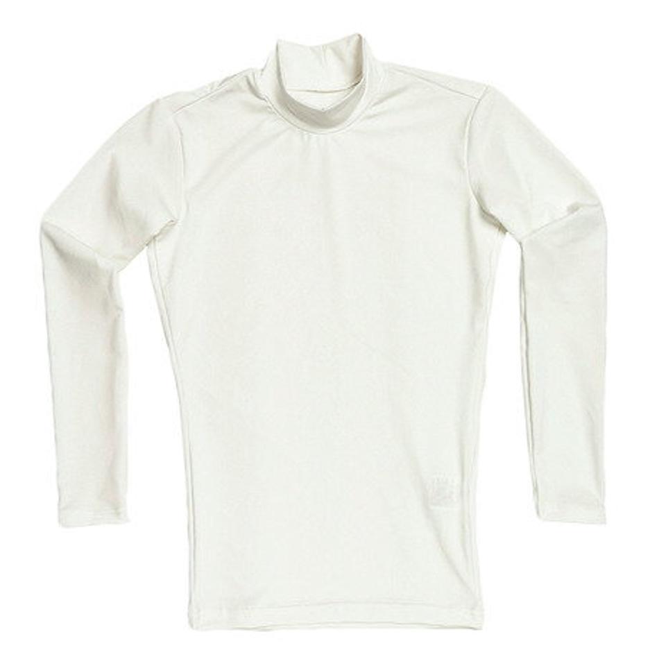 エックスティーエス(XTS)(キッズ)野球 アンダーシャツ ジュニア ストレッチ ハイネック 長袖 インナー シャツ 724G6ES4170 白