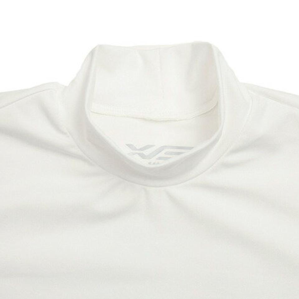 エックスティーエス(XTS)(キッズ)野球 アンダーシャツ ジュニア ストレッチ ハイネック 長袖 インナー シャツ 724G6ES4170 白