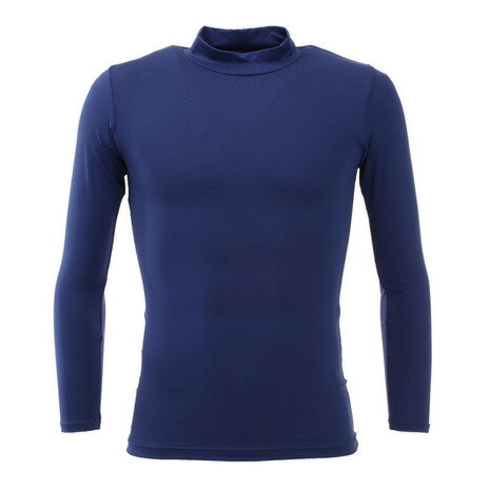 エックスティーエス（XTS）（メンズ）野球 アンダーシャツ ストレッチ ハイネック 長袖インナーシャツ 723G6ES4166 RBLU.